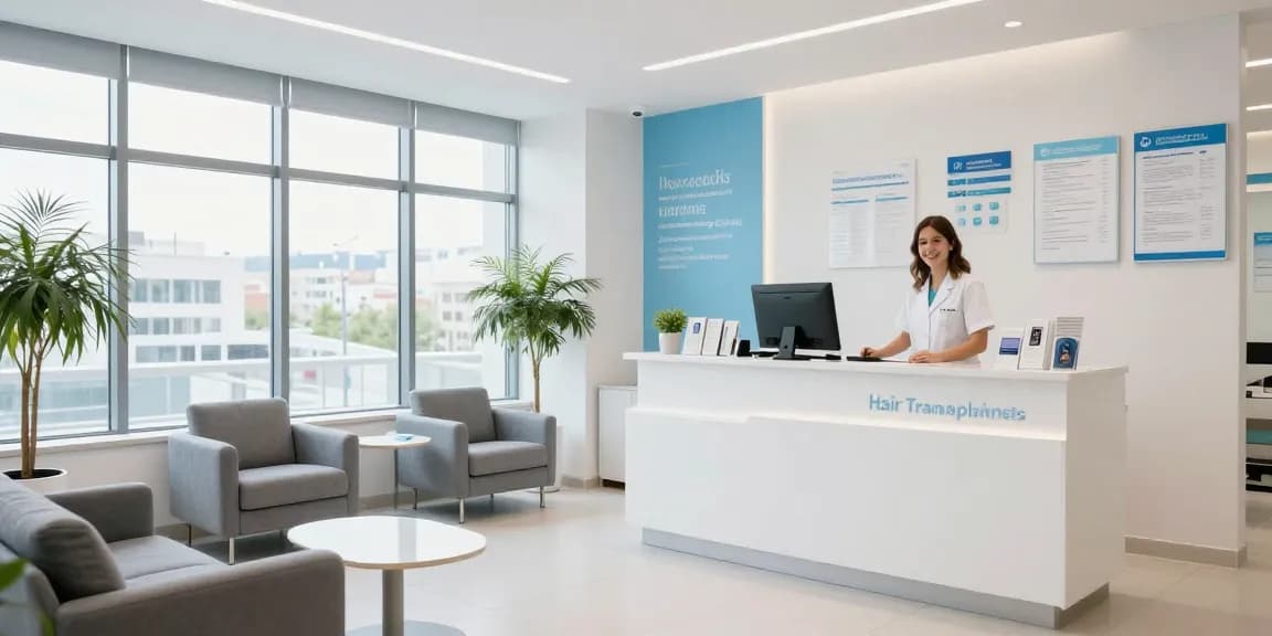 "Hair transplant Istanbul consultation at a welcoming health clinic with expert care."