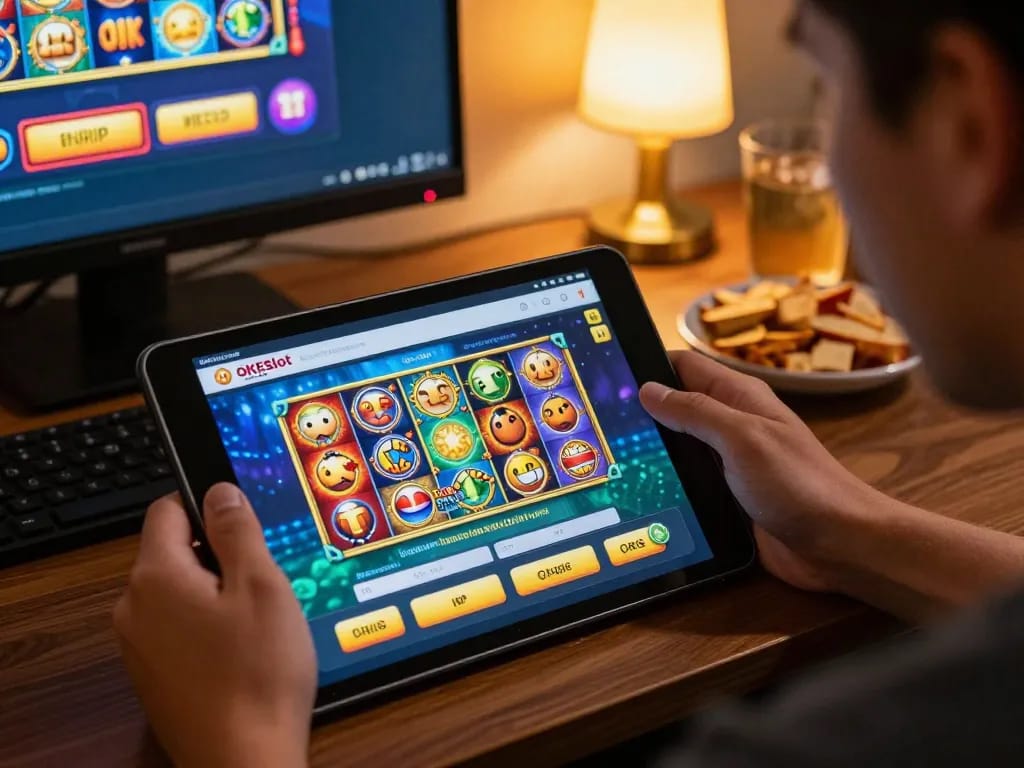 Main OKESlot Deposit Qris Tanpa Potongan menawarkan pengalaman permainan online yang menarik dan penuh warna