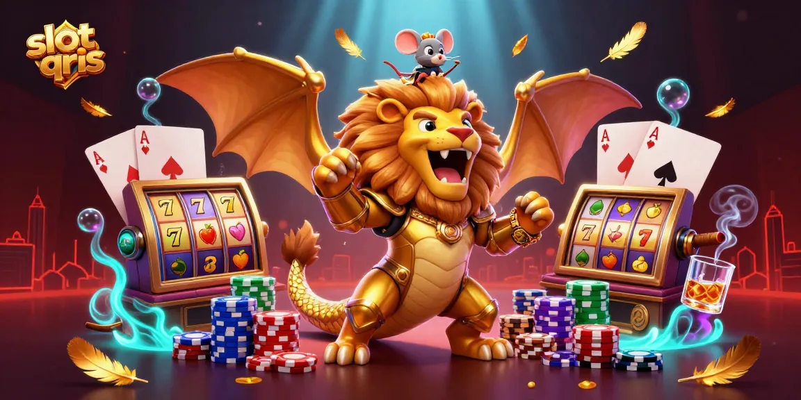 Experience thrilling jackpots with slot qris in this dynamic, vibrant casino scene.
