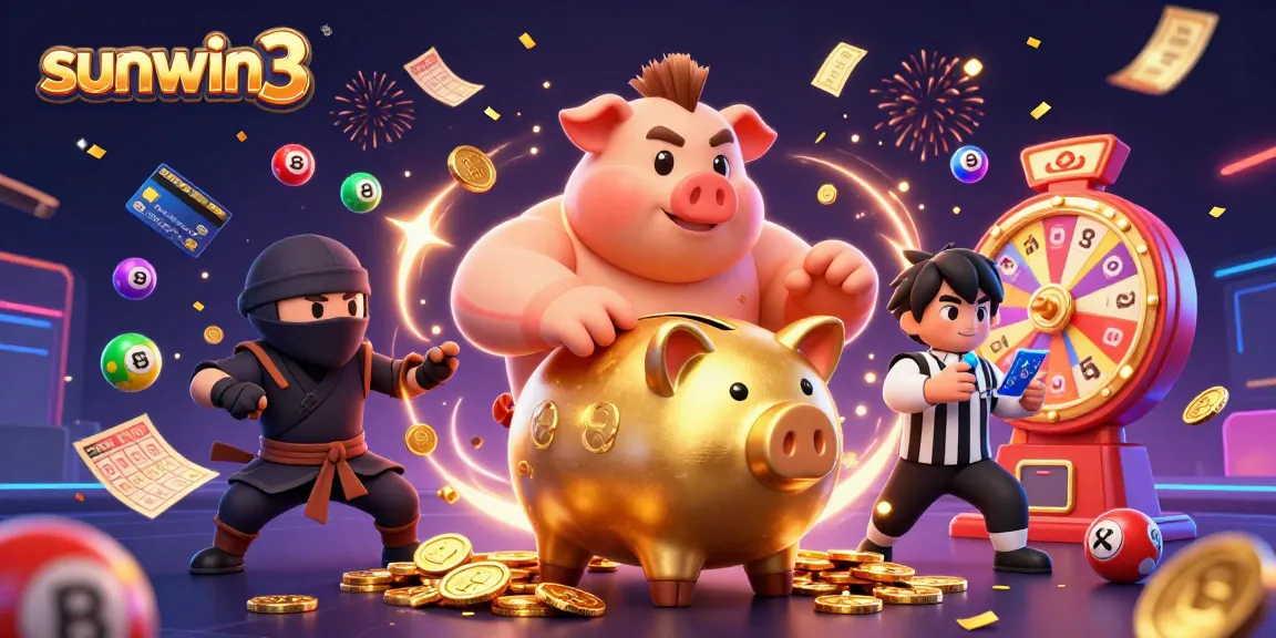 Experience thrilling gameplay with sunwin3 in a vibrant, dynamic casino scene filled with action.