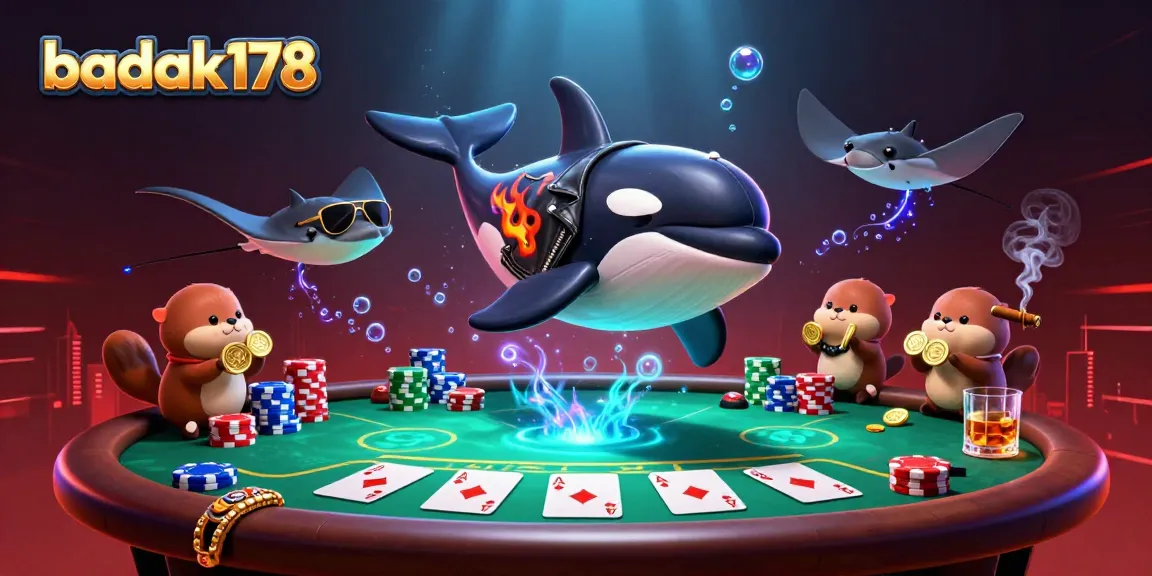 Engage in thrilling action at badak178 with colorful poker games featuring your favorite characters!